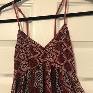 Tribal babydoll sundress